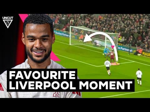 'CHEEKY FINISH!' 😅 Cody Gakpo Reveals FAVOURITE Liverpool Moment | Uncut