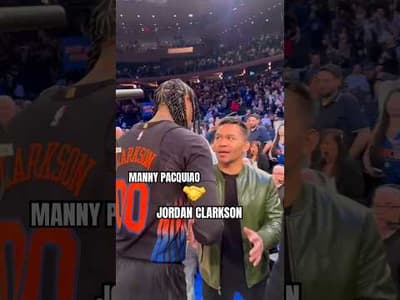 🇵🇭 take over #nba #nyknicks #mannypacquiao #jordanclarkson
