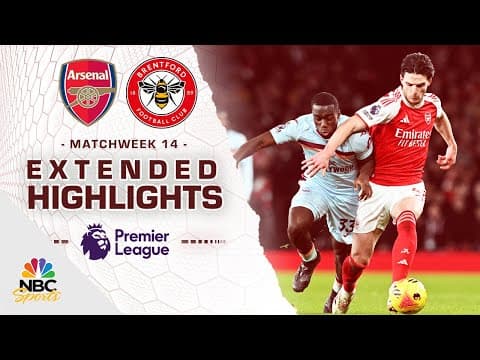 Arsenal v. Brentford | PREMIER LEAGUE HIGHLIGHTS | 12/3/2025 | NBC Sports