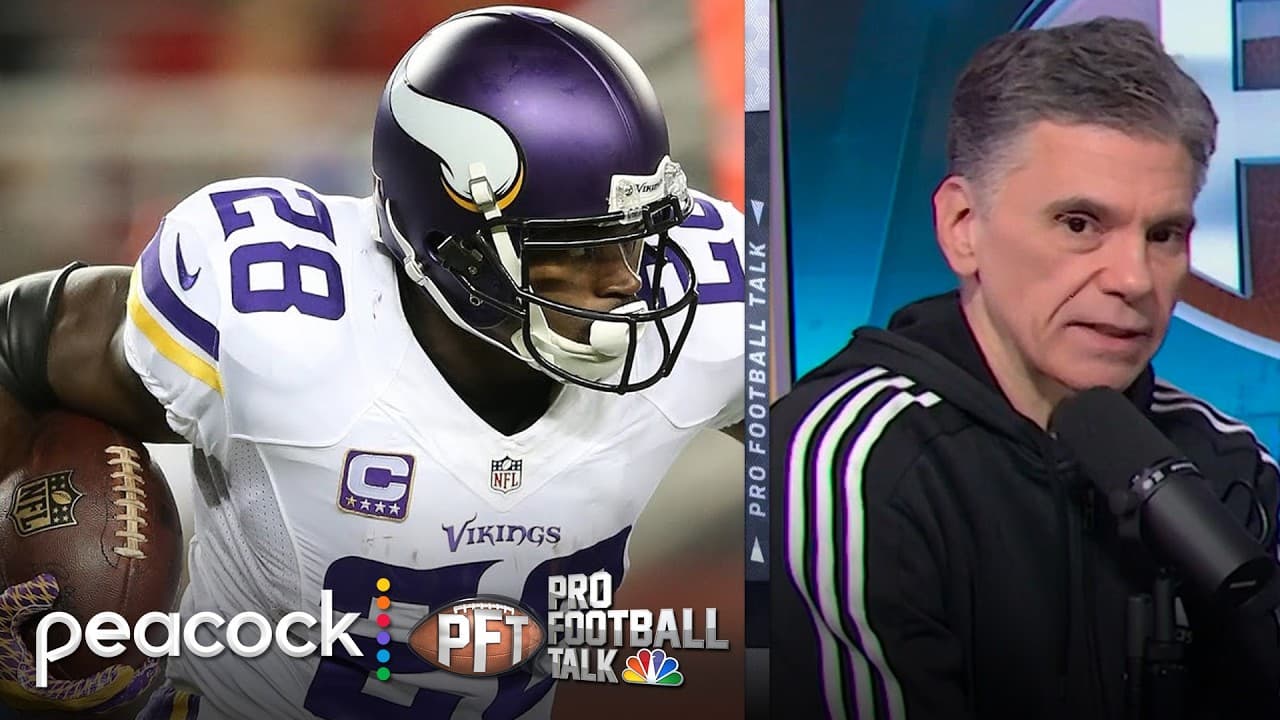 Adrian Peterson to be inducted into Vikings’ Ring of Honor | Pro Football Talk | NFL on NBC