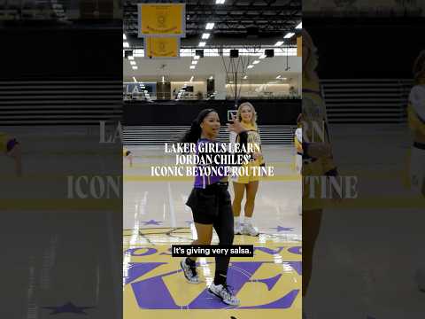 Hoopin’ & Dancin’ with the STAR: Jordan Chiles #lakers #dancingwiththestars