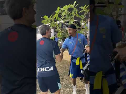 Ernesto Valverde & Rapinha & Araujo. Athletic Club - FC Barcelona