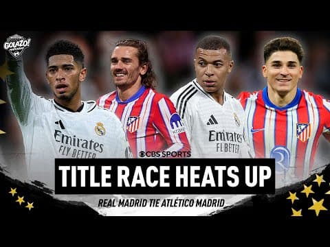 Mbappé and Julian Álvarez score as Atletico and Real Madrid tie for the 3rd time in a row | Matchday