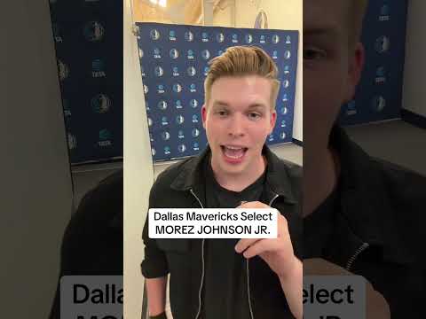 The Mavs take Morez Johnson Jr. with the 9th Pick in the 2026 NBA Draft