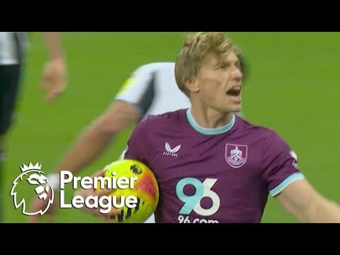 Zian Flemming's penalty pulls Burnley within one of Newcastle | Premier League | NBC Sports