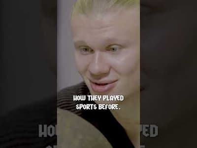 Haaland Reacts to 150 Year Old Football!