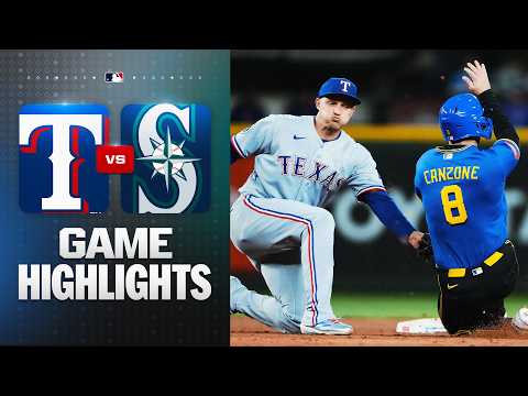 Rangers vs. Mariners Game Highlights (4/17/26) | MLB Highlights