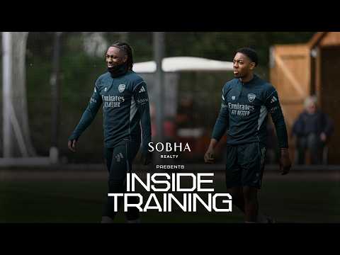 GYM WORK, FINISHING & MUCH MORE | INSIDE TRAINING | Manchester City (A) | EPL
