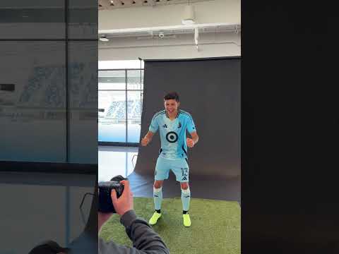 Media Day BTS with Anthony Markanich #mnufc #mls #soccer #photoshoot