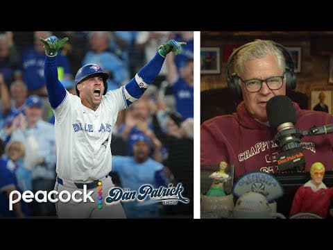 George Springer clutch again in sending Blue Jays to World Series | Dan Patrick Show | NBC Sports
