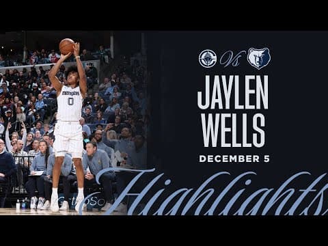 Jaylen Wells Highlights vs. LA Clippers