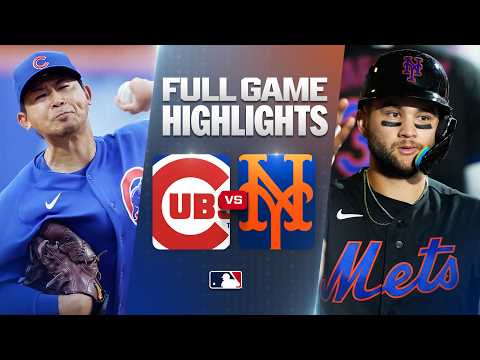 CUBS vs. METS Full Game Highlights (6/24/26) | MLB Highlights