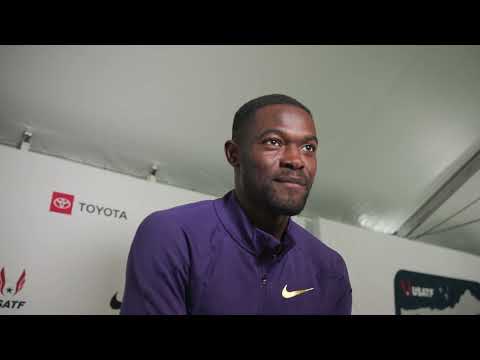 Rai Benjamin Cruises to 400mH Victory at USAs | Post-Race Interview