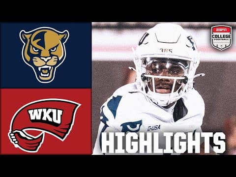 Florida International Panthers vs. Western Kentucky Hilltoppers | Full Game Highlights | ESPN CFB