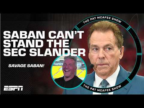 Nick Saban CLAPS BACK at Pat's Big Ten fandom 🗣️ 'We sure as hell could play!' | The Pat McAfee Show