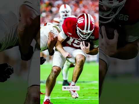 How Fernando Mendoza’s mom motivates him ❤️