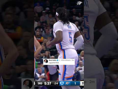 Luguentz Dort. #okcthunder
