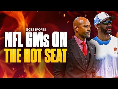 Which NFL GMs are on the hot seat following week 11? | Terry Fontenot, Andrew Berry & more 👀🔥