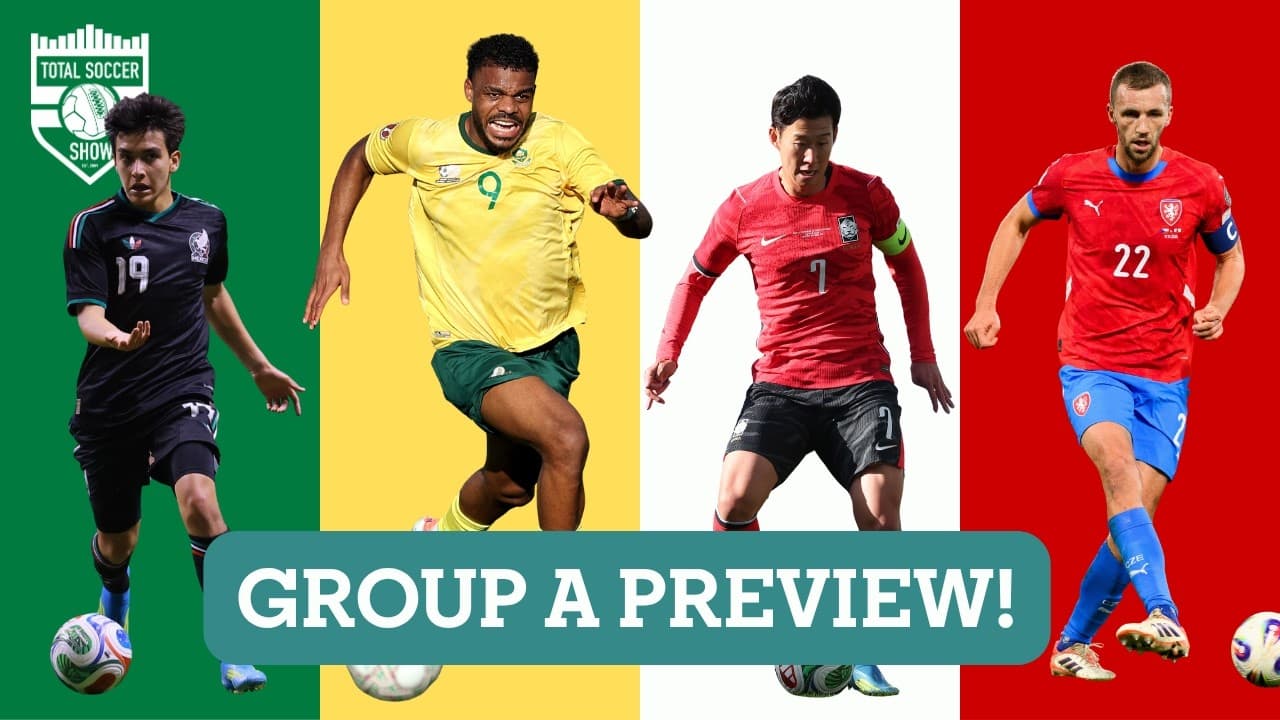 World Cup Group A preview - Mexico, South Africa, South Korea, Czechia