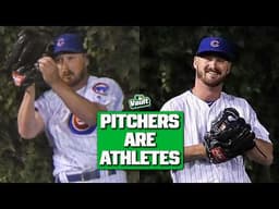 12 minutes of pitchers playing OTHER positions!