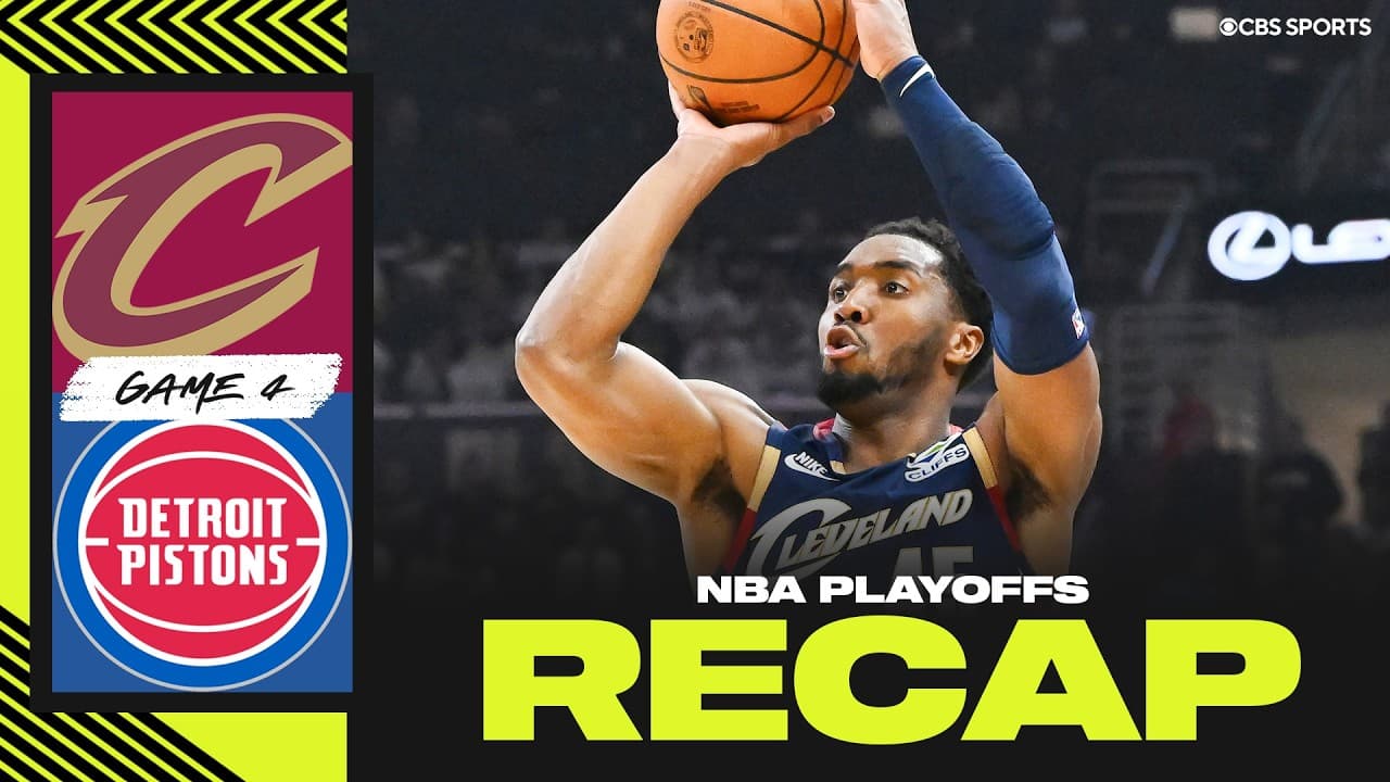 Donovan Mitchell’s historic second-half leads Cavaliers past Pistons | 2026 NBA Playoffs