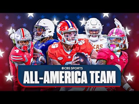 2025 CBS Sports All-America Team Revealed! 🇺🇸 | Cade Klubnik & Jeremiah Smith Headline List!