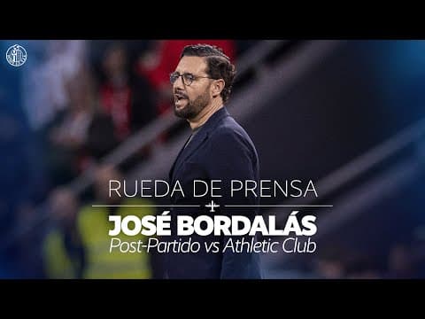 🎙️ Rueda de prensa de José Bordalás | Athletic Club 0-1 Getafe CF