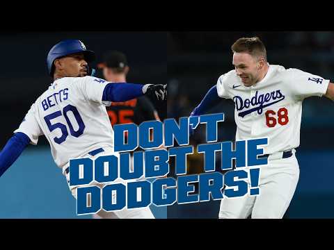 Mookie Betts and Dalton Rushing come up CLUTCH in the 9th for a DODGERS WALK-OFF WIN! 😤