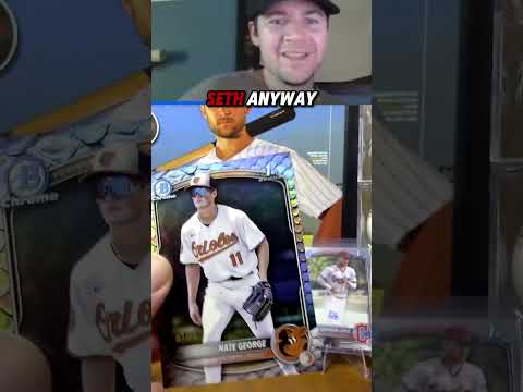 We pulled this MONSTER /10 refractor of a Top 100 prospect 👀