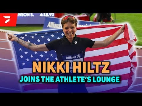 Nikki Hiltz Joins The Athlete's Lounge! | Zurich Diamond League Final