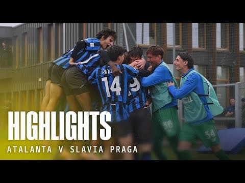 La PRIMA VITTORIA in UYL è qui! 🔥| Highlights Atalanta-Slavia Praga 2-0 | UEFA Youth League 2025/26