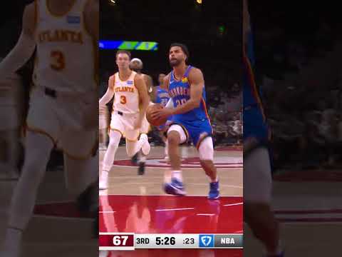 Ajay Mitchell will take those! 🍪 #okcthunder