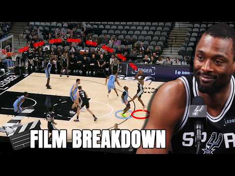 Harrison Barnes Breaks Down Film From Spurs Win vs. Memphis
