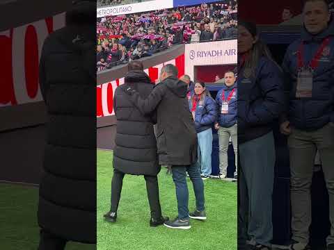 Chacho 🤝 Cholo #AtletiAlavés #GoazenGlorioso ⚪️🔵