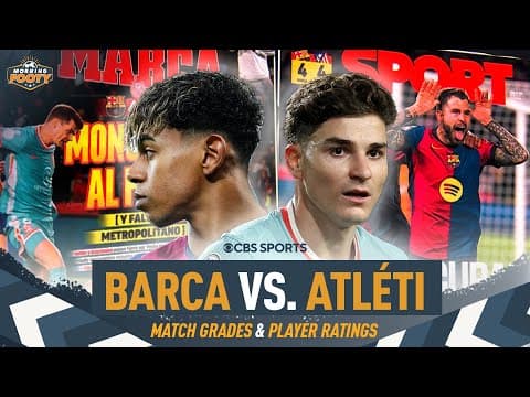 Barcelona vs. Atlético Madrid | Copa del Rey PLAYER BREAKDOWN | Alvarez, Yamal, Pedri, Koundé, Galán