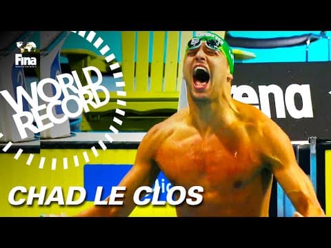 Chad Le Clos Smashes 2 World Records Back-to-Back | 100m Butterfly