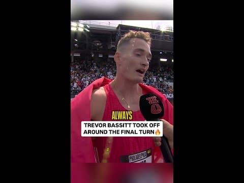 What a finish from Trevor!