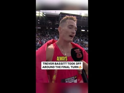 What a finish from Trevor!