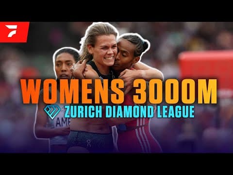 Gutsy Womens 3000m Final | 2025 Zurich Diamond League