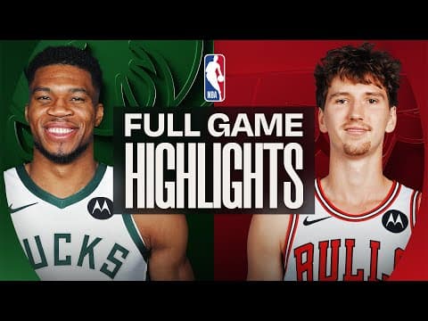 BUCKS at BULLS | FULL GAME HIGHLIGHTS | December 27, 2025
