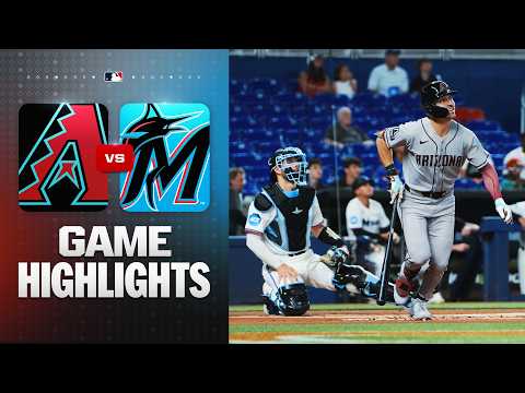 D-backs vs. Marlins Game Highlights (6/9/26) | MLB Highlights