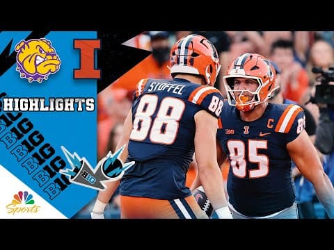 Western Illinois vs. Illinois | COLLEGE FOOTBALL HIGHLIGHTS | 8/29/2025 | NBC Sports