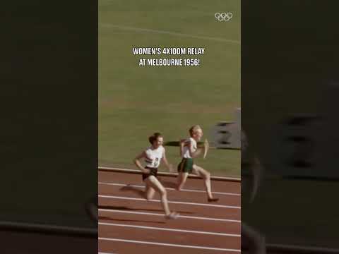 On this day, Betty Cuthbert won her third gold medal in the women's 4x100m relay at #Melbourne1956.🥇