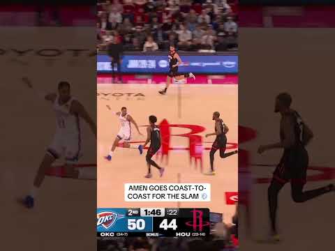 Amen Thompson is a blur in translation 💨