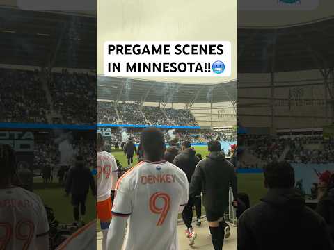 POV👀: Walkouts for Minnesota HOME OPENER!