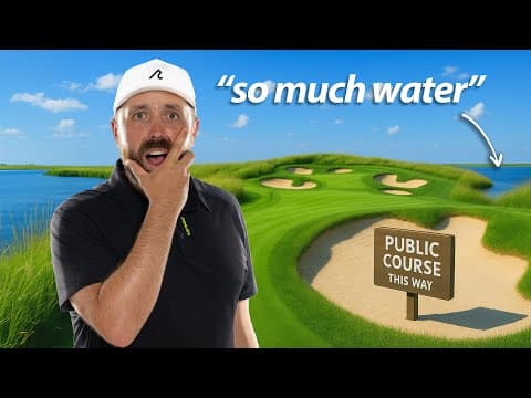 Can’t believe this is a public golf course