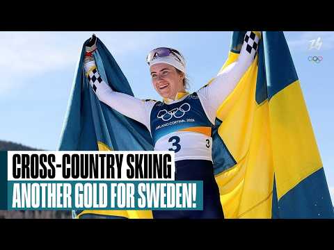 Sweden's Ebba Andersson claims gold in women's 50km classic