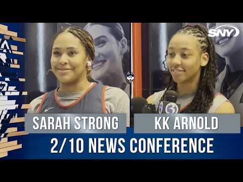 KK Arnold on the leap she's taken this season for UConn