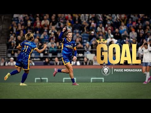 GOAL: Paige Monaghan 61', October 17, 2025
