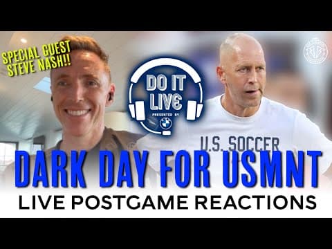 USA Out! Steve Nash reacts LIVE! | BMW Fun